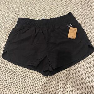 PINK PERIOD Victoria's Secret  High Waist Active Campus Shorts Black XL